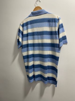 Polo MORGAL rayas azul y blanco