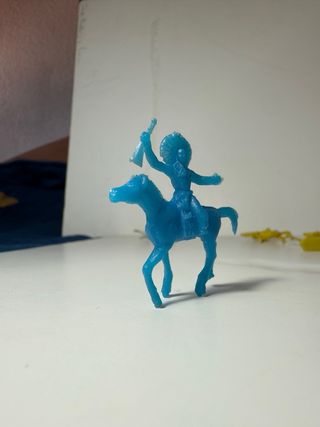 Figuras indios vaqueros mini vintage