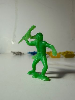 Figuras indios vaqueros mini vintage
