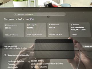 PORTATIL HP ENVY x360 Convertible | i7-1255U | 16G