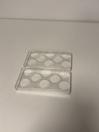 Huevera para nevera transparente