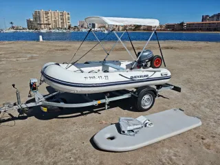 Zodiac Quicksilver Airdeck 300 + Yamaha 6cv