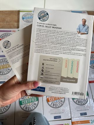 Curso Inglés Vaughan Certified English (25 Libros)