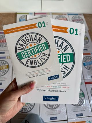 Curso Inglés Vaughan Certified English (25 Libros)