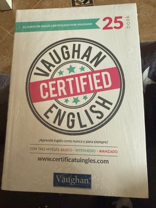 Curso Inglés Vaughan Certified English (25 Libros)