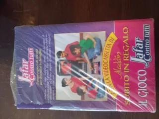 VHS Aladdin + Gioco Jafar Contro Tutti Sigillato