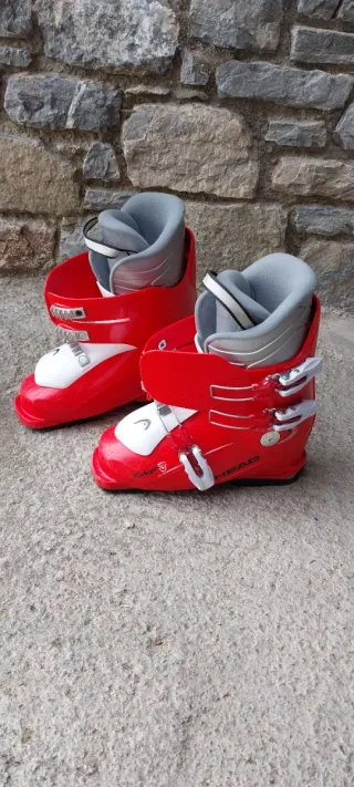 Esquís Elan Formula con fijaciones Niños/as