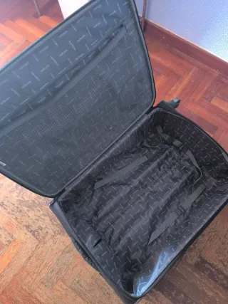 Maleta de viaje grande Tempo negra