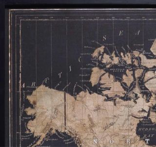 Conjunto 3 Cuadros Mapa Mundi