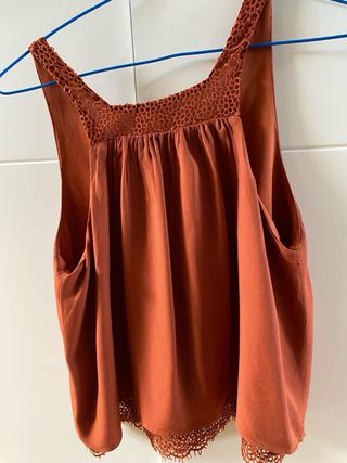 Top Pull&Bear color caldera casi nuevo