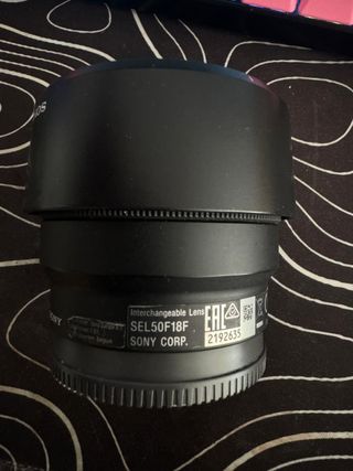 Objetivo Sony 50mm f1.8 E-mount