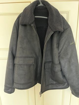 Cazadora ante Pedro del Hierr cuello borreguito XL