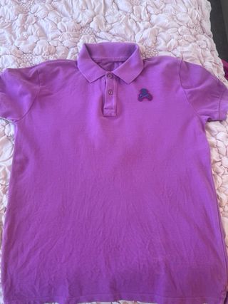 Polo Scalpers Morado 100% Algodón