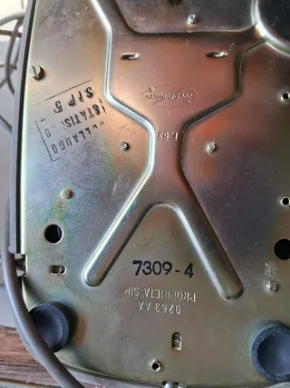 Telefono SIP vintage beige/grigio anni 60