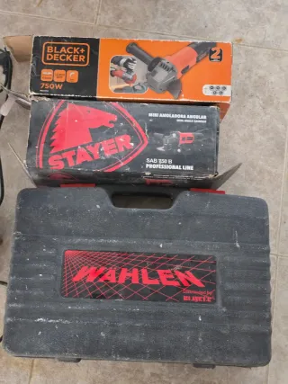 Lote Herramientas Bosch, Hilti, Stayer, B+D