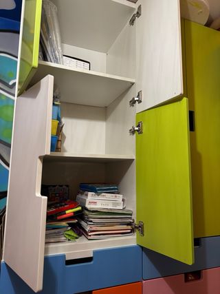 2 Armarios Ikea Stuva con baldas y cajones