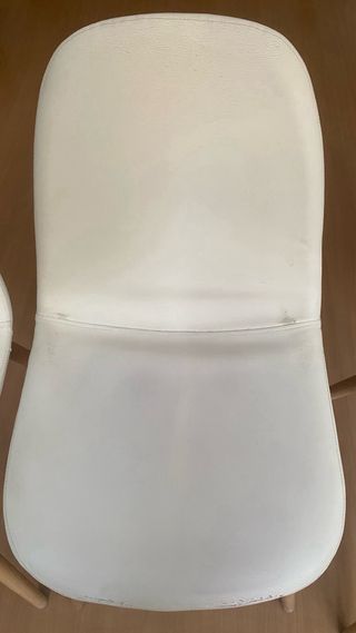 Conjunto 4 sillas comedor salón polipiel