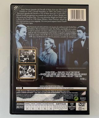 DVD Vive como Quieras - Frank Capra