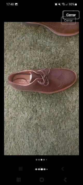 Zapatos Oxford Ralph Lauren Marrones Hombre