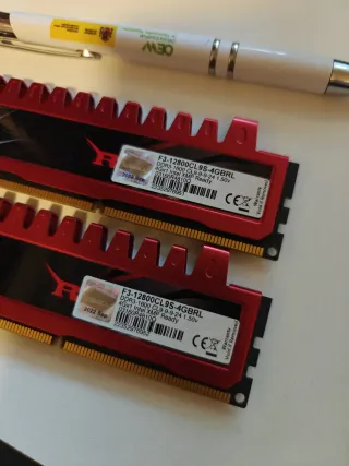 DDR3 2x8GB+2x4GB Kingston 1866CL10+GSkill 1600CL9