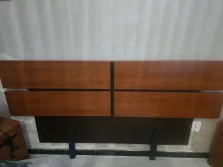 Cabecero cama 135cm madera