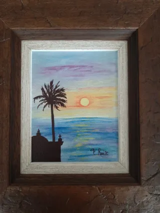 Cuadro pintado a mano