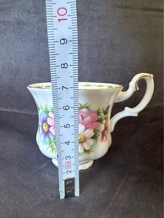 Tazza e piatto caffè con latte Royal Albert Ottobre