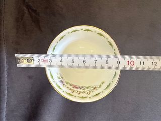 Tazza e piatto caffè con latte Royal Albert Ottobre