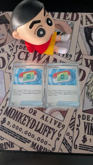 2 Cartas Pokétableta Entrenador Pokémon