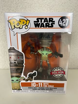 Funko Pop Star Wars IG-11 con El Niño 427