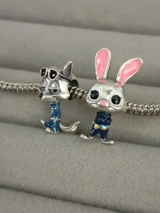 Charms de Nick Wilde y Judy Hopps