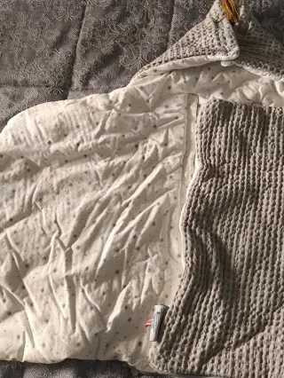 Saco Jané gris waffle