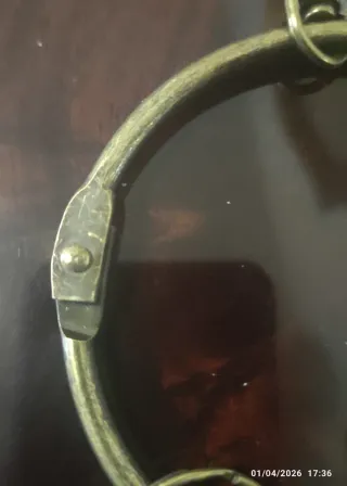Portachiavi grande con moschettone e anelli