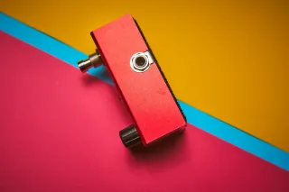 Pedal Chorus Clásico Guitarra Rojo