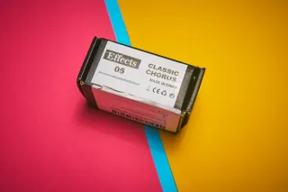 Pedal Chorus Clásico Guitarra Rojo