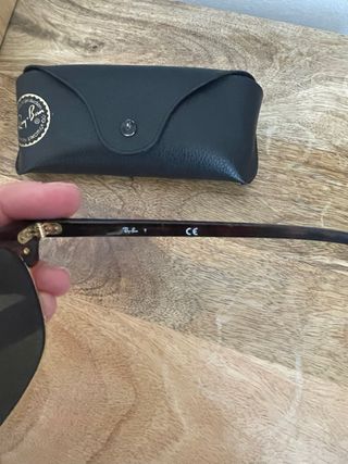 Gafas de Sol Ray-Ban Marrones y Doradas
