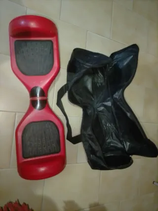 Hoverboard Rojo SIN CARGADOR ⚠️  MUCHILA IDEAL .
