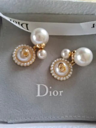 Orecchini Vintage Perla Dorati