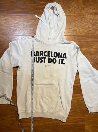Sudadera nike blanca con capucha just do it hoddie