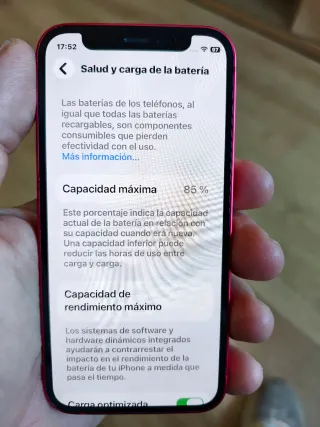 iPhone 12 mini Rojo 256gb