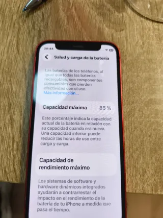 iPhone 12 mini Rojo 256gb
