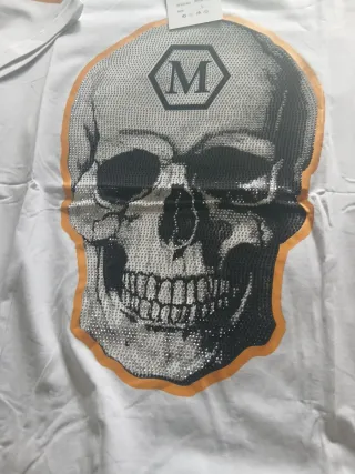 Conjunto camiseta y pantalón corto calavera
