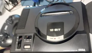 Sega Mega Drive Consola 16-BIT Negra