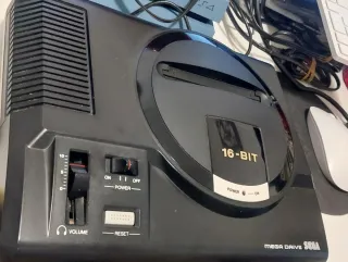 Sega Mega Drive Consola 16-BIT Negra
