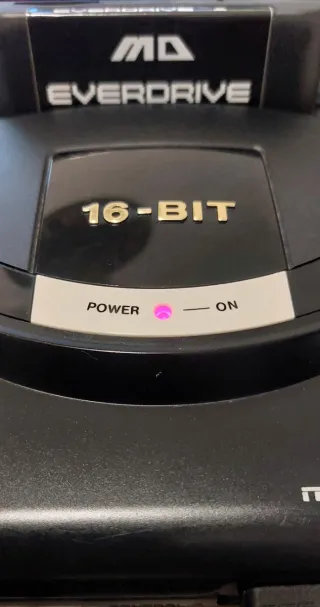 Sega Mega Drive Consola 16-BIT Negra