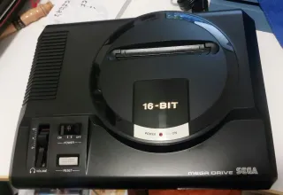 Sega Mega Drive Consola 16-BIT Negra