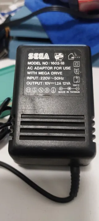 Sega Mega Drive Consola 16-BIT Negra