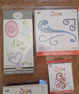Troqueles Sizzix y otras marcas