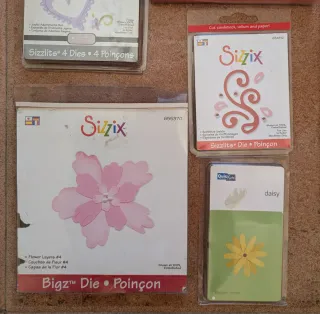 Troqueles Sizzix y otras marcas
