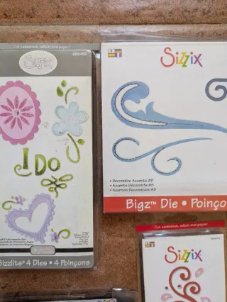 Troqueles Sizzix y otras marcas